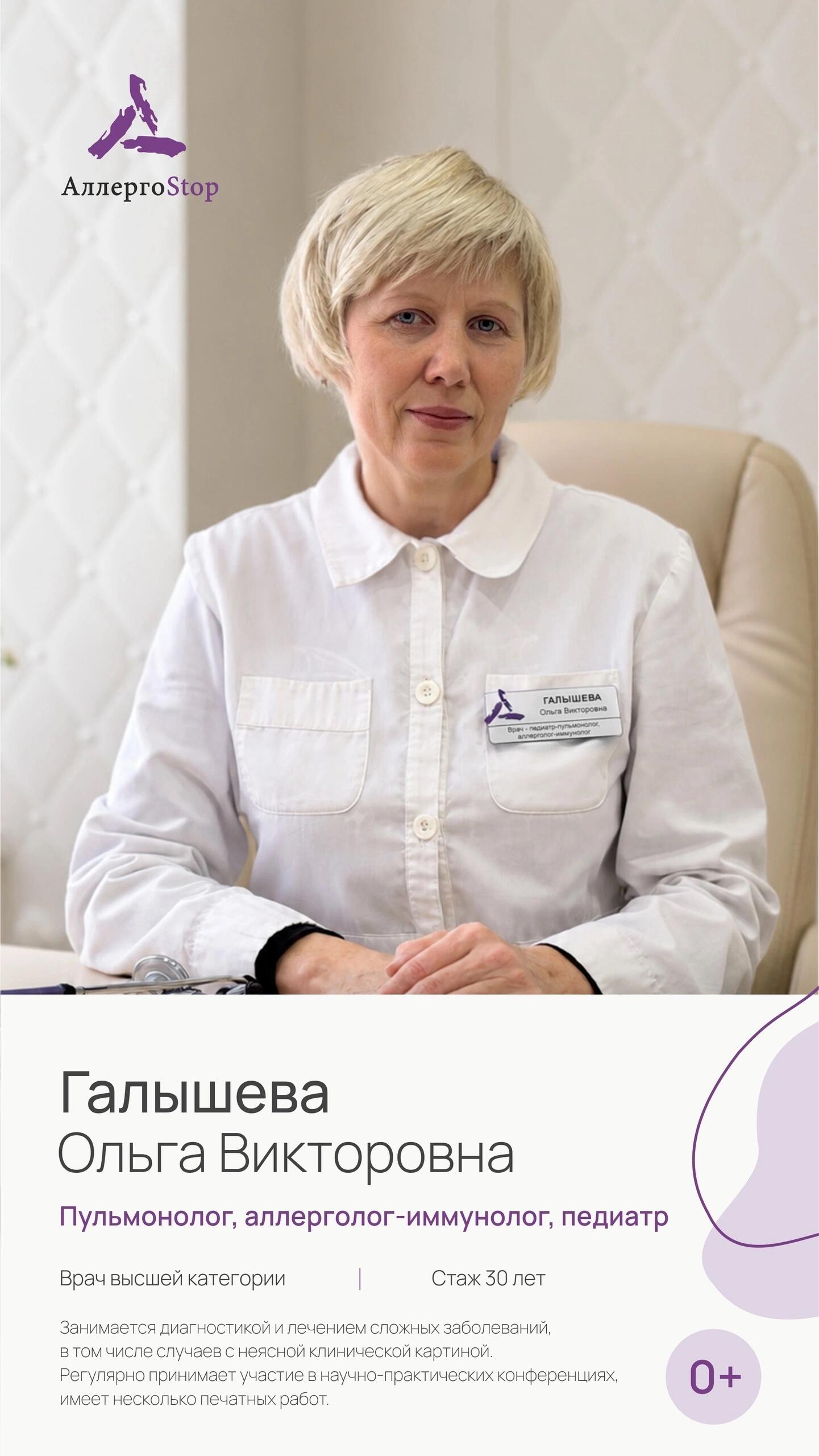 Галышева Ольга Викторовна