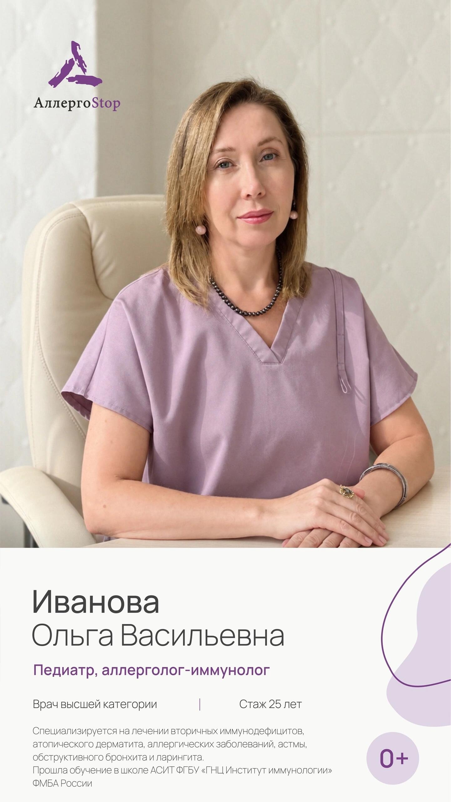 Иванова Ольга Васильевна